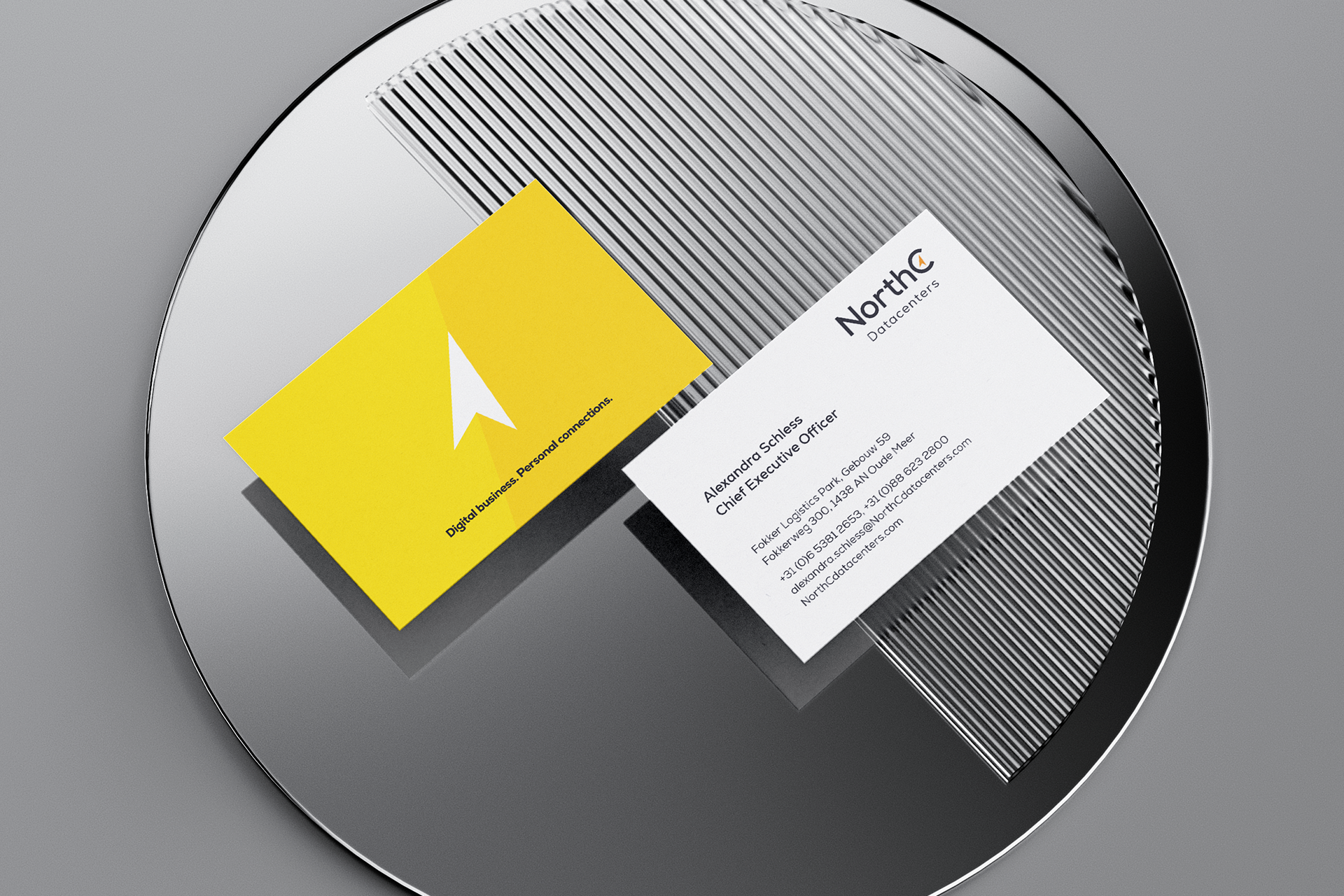 Visitekaart NorthC Datacenters Wouter Kuijt
